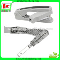 Best school stationery supply stapler plastic material stationery